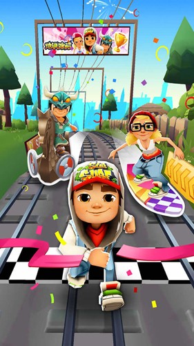 subway surfers 圣彼得堡安卓免费版游戏截屏1